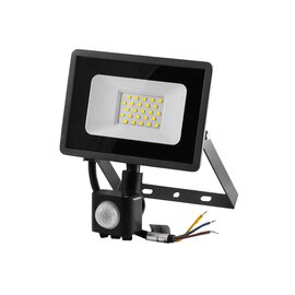 Зображення  Світлодіодний прожектор Ledua 20W SMD 6000К + sensor