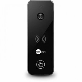 Зображення  Панель виклику NeoLight Optima ID FHD Black на 1 абонента, Колір корпусу: чорний