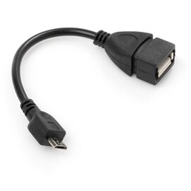 Зображення 2 Кабель Vinga OTG USB 2.0 AF to Micro 5P - VCPDCOTGMBK
