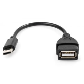 Зображення 2 Кабель Vinga OTG USB 2.0 AF to Type-C - VCPDCOTGTCBK