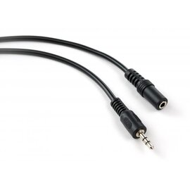 Зображення 3 Аудіо кабель Vinga Jack 3.5mm M/F 1.8 m - VCPDCJ35MF1.8BK