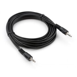Зображення  Аудіо кабель Vinga Jack 3.5mm 3 m MM 3С - VCPDCJ35MM3BK