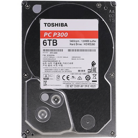 Изображение  Жесткий диск Toshiba P300 6TB 5400rpm 128MB Buffer 3.5 SATA &mdash; HDWD260UZSVA