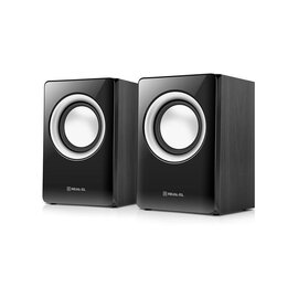 Зображення 2 Акустична система 2.0 REAL-EL S-215 Black