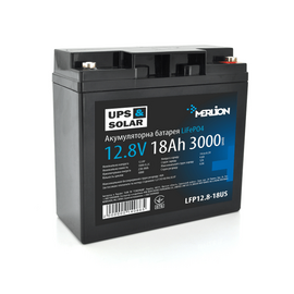 Изображение  Lifepo4 аккумулятор Merlion LiFePO4 12,8V 18Ah for UPS