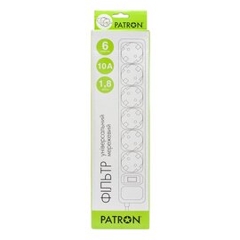 Зображення 2 Patron SP-1062 1.8 m3*1mm2 6 р Black - EXT-PN-SP-1062