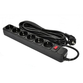 Зображення 2 Patron SP-1665, 5.0 m, 3*1.5mm2, 6 р, Black - EXT-PN-SP-1665