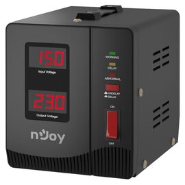 Изображение  Стабилизатор напряжения Njoy Alvis 1000 (AVRL-10001AL-CS01B) 1000 ВА