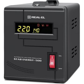 Изображение  Релейный стабилизатор REAL-EL STAB Energy-500 (EL122400011)