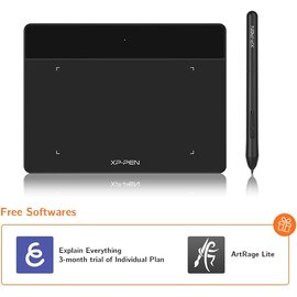 Изображение 2 Графический планшет XP-Pen Deco Fun XS Black