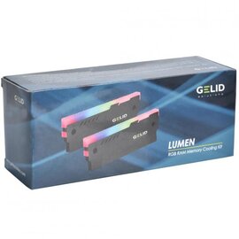 Изображение 4 Охлаждение для оперативной памяти Gelid Solutions Lumen RGB RAM Memory Cooling Black - GZ-RGB-01