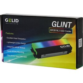 Изображение 4 Охлаждение  Gelid Solutions Glint ARGB M.2 2280 SSD - M2-RGB-01