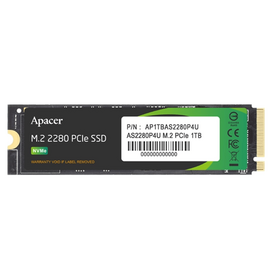 Изображение  SSD диск Apacer AS2280P4U 1TB M.2 2280 PCI Express 3.0x4 3D NAND — AP1TBAS2280P4U-1
