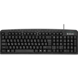 Изображение  Клавиатура Defender Focus HB-470 USB Black - 45471