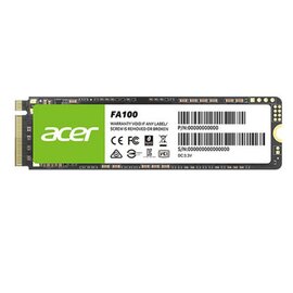 Зображення  Накопичувач SSD Acer FA100 2TB M.2 2280 PCI Express 3.0 x4 3D TLC NAND&mdash; FA100-2TB