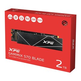 Зображення 4 SSD диск A-Data XPG Gaming Gammix S70 2TB M.2 2280 PCI Express 4.0x4 3D NAND &mdash; AGAMMIXS70B-2T-CS