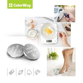 Зображення 3 Батарейка ColorWay Lithium Power CR2032 BL 5шт