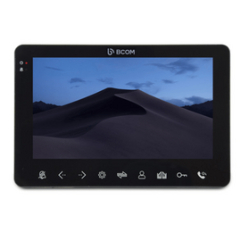 Зображення  Відеодомофон Bcom BD-780 Black сенсорні кнопки