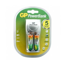 Зображення  Зарядка для батарейок GP Batteries PB25 + 2x2700мA AA R6 1.2V
