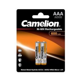 Зображення  Акумулятор Camelion NH-AAA600BP2 600mAh