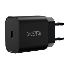 Зображення  Зарядний пристрій Choetech 1USBх3A Black &ndash; Q5004-EU