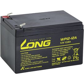 Зображення  Свинцево-кислотний акумулятор Long WP12-12A, 12V 12 Ah