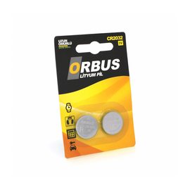 Зображення  Батарейка Orbus CR2032, 2 шт.
