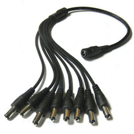 Зображення  Розгалужувач живлення GreenVision GV-DCS 1/8 (1шт.) на 8 каналів