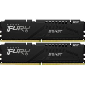 Изображение 2 Оперативная память Kingston Fury Beast Black DDR5 2x16384Mb 5200MHz &mdash; KF552C36BBEK2-32