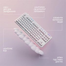Изображение 3 Клавиатура Logitech G715 Tactile USB White