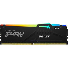 Изображение  Модуль памяти Kingston Fury Beast Black DDR5 2x16384Mb 5600MHz &mdash; KF556C40BBAK2-32