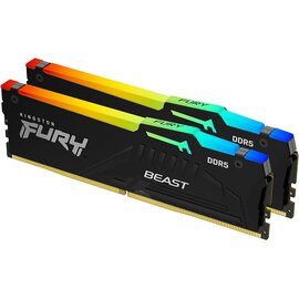Изображение 2 Оперативная память Kingston Fury Beast  RGB DDR5 2x16384Mb 5200MHz &mdash; KF552C40BBAK2-32