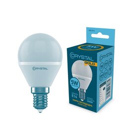 Зображення  LED лампочка Crystal Gold G45-014 5W E14 4000K на