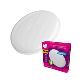 Зображення  Світлодіодний світильник ELM Vega 18W 4000К IP40