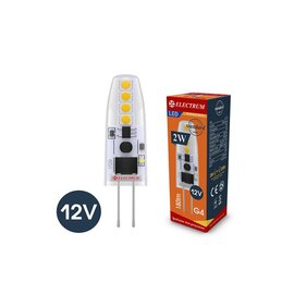 Зображення 2 Світлодіодна лампочка Electrum A-LC-0907 2W G4 12V 3000K з цоколем G4