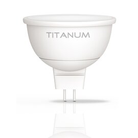 Зображення 2 LED лампочка Titanum MR16 6W GU5.3 4100K (TLMR1606534) на 50 Вт