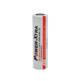 Зображення  Акумулятор Power-Xtra 18650 3500mAh 3.7V, White