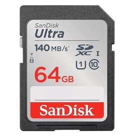 Изображение  Карта памяти SanDisk Ultra UHS-I SDXC Class 10 64GB &mdash; SDSDUNB-064G-GN6IN
