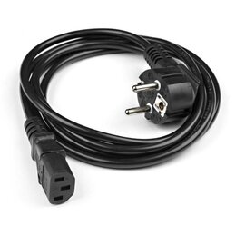 Изображение  Кабель питания Vinga C13 1.8 m - VCPPCC131.8BK