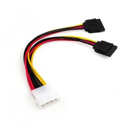 Изображение  Кабель питания SATA Vinga  power 0.2m 2 connectors - VCPSATA2PW2