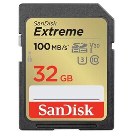 Изображение 2 Карта памяти SanDisk Extreme V30 SD C10 UHS-I U3 32GB - SDSDXVT-032G-GNCIN
