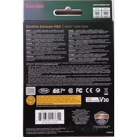 Изображение 4 Карта памяти SanDisk Extreme Pro V30 SD C10 UHS-I U3 32GB - SDSDXXO-032G-GN4IN