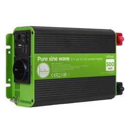 Изображение  Преобразователь EnerGenie EG-PWC-PS500-01 1000 ВА