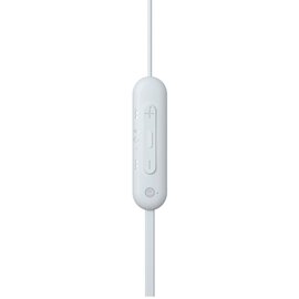 Зображення 3 Навушники Sony WI-C100 In-ear IPX4 Wireless White &ndash; WIC100W.CE7 для мобільних пристроїв