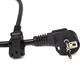 Изображение  Кабель питания PowerPlant IEC C13, Cu, 3x1.5мм2, 1м - CC360314