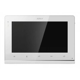 Изображение  Видеодомофон Arny AVD-710 (2Mpx) TFT White, Цвет корпуса: белый