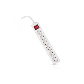 Зображення 2 REAL-EL RS-6 Protect M 3м White 6 розеток