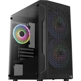 Изображение  Корпус AeroCool Trinity Mini-G-BK-v2 Black no PS