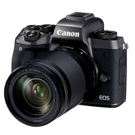 Зображення  Фотоапарат Canon EOS M5 + 18-150 IS STM Kit Black - 1279C049 з відео