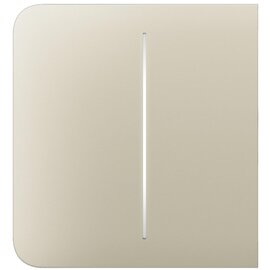 Изображение  Смарт кнопка Ajax SideButton 2-gang Ivory, Цвет: слоновая кость